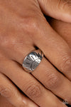 Paparazzi  - Hope Rising - Silver Inspirational Ring