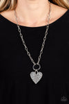 Brotherly Love - Silver Inspirational Necklace - Paparazzi Accessories