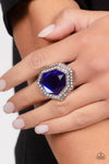 Paparazzi Accessories  - Smoldering Sass - Blue Ring