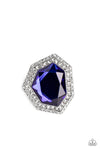 Paparazzi Accessories  - Smoldering Sass - Blue Ring