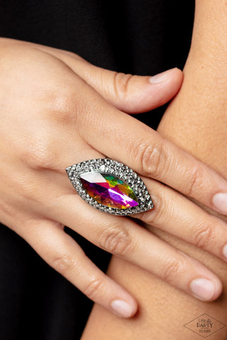 Jaw-Dropping Dazzle - Multi Ring  - Paparazzi Accessories