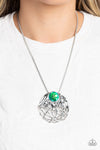 Paparazzi  - Lush Lattice - Green Necklace