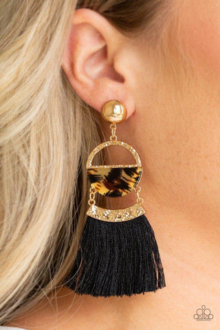 Paparazzi Accessories  - Tassel Trot - Multi Post Earring