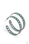 Paparazzi Accessories  - Galactic Glissando - Multi Hoop Earring