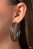 Paparazzi Accessories  - Galactic Glissando - Multi Hoop Earring