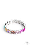 Number One Knockout - Multi Stretchy Bracelet  - Paparazzi Accessories