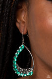 Paparazzi Accessories  - Looking Sharp - Green Earring