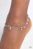 Paparazzi Accessories  - WATER You Waiting For? - White Anklet