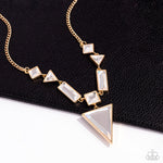 Paparazzi Accessories - Fetchingly Fierce - Gold Necklace