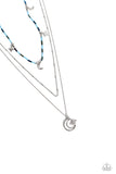 Constant as the Stars - Blue Necklace  - Paparazzi Accessories