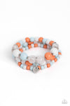 Paparazzi Accessories  - Heartfelt Haven - Blue Bracelet