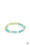 Clear Craze - Blue Bracelet  - Paparazzi Accessories