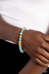 Clear Craze - Blue Bracelet  - Paparazzi Accessories