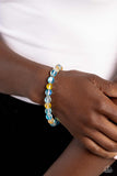 Clear Craze - Blue Bracelet  - Paparazzi Accessories