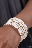 Refined Retrograde - Gold Bracelet  - Paparazzi Accessories