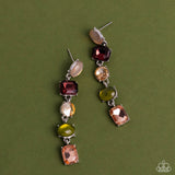 Sophisticated Stack - Multi Earring  - Paparazzi Accessories