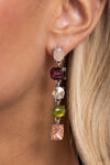 Sophisticated Stack - Multi Earring  - Paparazzi Accessories