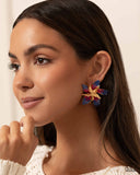 Warped Wallflower - Multi Earring  - Paparazzi Accessories