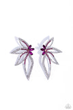 Twinkling Tulip - Pink Earring  - Paparazzi Accessories