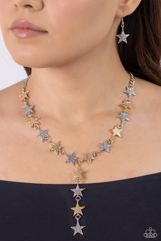 Reach for the Stars - Multi Necklace  - Paparazzi Accessories