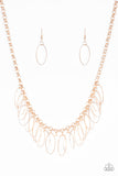 Paparazzi Accessories - Fringe Finale - Rose  Necklace