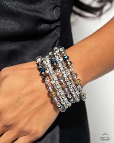 Sizzling Stack - Multi Bracelet  - Paparazzi Accessories