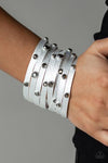 Paparazzi Accessories - Sass Squad - Silver Bracelet