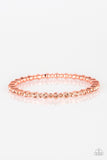 Paparazzi Accessories - Seven Figure Fabulous - Copper Bracelet