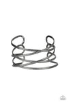 Paparazzi Accessories - Karmic Connection - black - Paparazzi bracelet