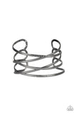 Paparazzi Accessories - Karmic Connection - black - Paparazzi bracelet