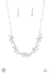 Paparazzi Accessories - Hollywood Hills White Necklace (Blockbuster)