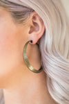 Paparazzi Accessories - Jungle to Jungle - Brass Earring