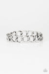 Paparazzi Accessories - Chainge of Scene Silver Bracelet