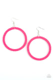 Paparazzi Accessories  - Beauty and the BEACH  - Pink Earring