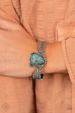 Paparazzi Accessories  - Desert Roost - Blue Bracelet