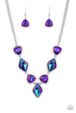 Paparazzi Accessories - Glittering Geometrics - Necklace