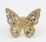 Paparazzi Accessories ~ Flauntable Flutter - Gold Butterfly Ring