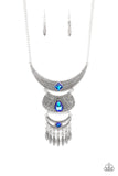 Paparazzi Accessories - Lunar Enchantment - Blue Necklace