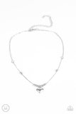 Paparazzi Accessories  - Casual Crush - Silver Necklace