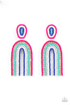 Paparazzi Accessories  - Rainbow Remedy - Multi Earring