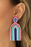 Paparazzi Accessories  - Rainbow Remedy - Multi Earring