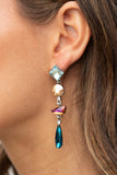 Paparazzi Accessories  - Rock Candy Elegance - Multi Earring