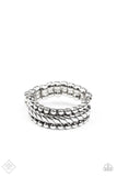 Paparazzi Accessories  - Tangible Texture - Silver Ring