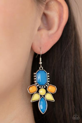 Paparazzi Accessories  - Vacay Vixen - multi earrings