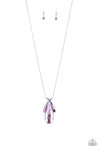 Paparazzi Accessories  - Stellar Sophistication - Purple Necklace