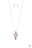 Paparazzi Accessories  - Stellar Sophistication - Purple Necklace