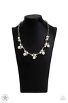 Paparazzi Accessorie - Toast To Perfection - White Pearl Necklace (Blockbuster)
