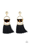 Paparazzi Accessories  - Tassel Trot - Multi Post Earring