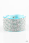 Paparazzi Accessories  - Roll With The Punches - Blue Bracelet