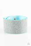 Paparazzi Accessories  - Roll With The Punches - Blue Bracelet